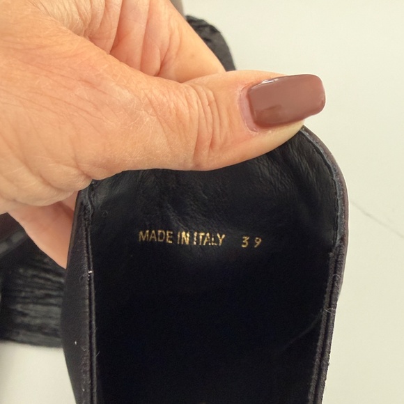 PRADA Chocolate Brown Brushed Leather Chelsea Ankle Boots Designer - Picture 11 of 12